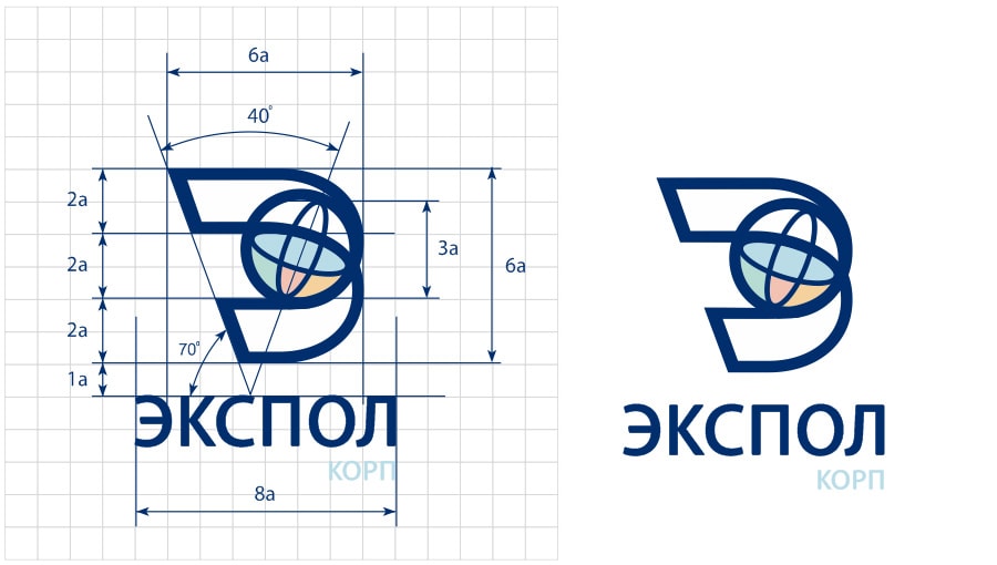 Логотип логистической компании