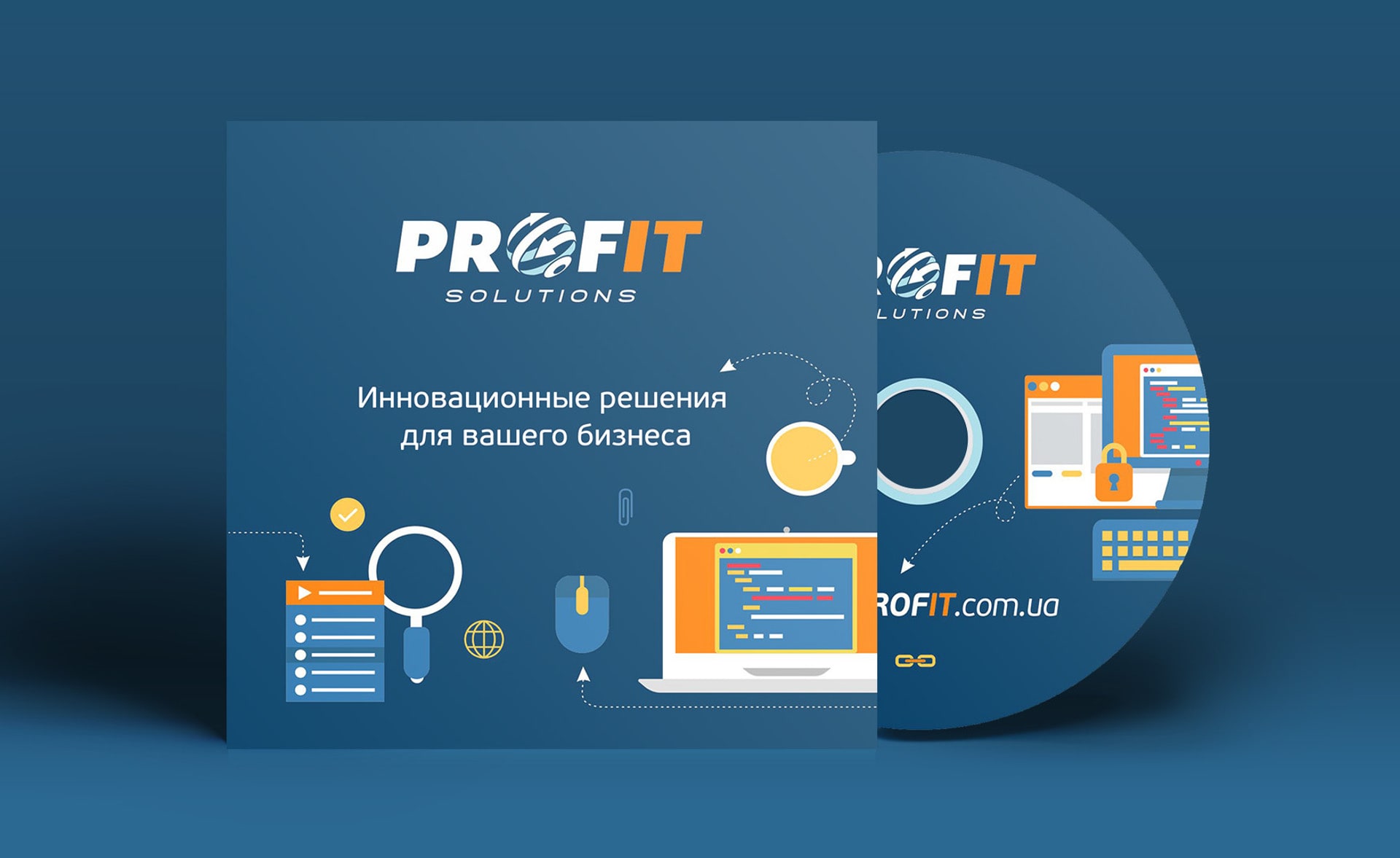 Дизайн логотипа IT компании