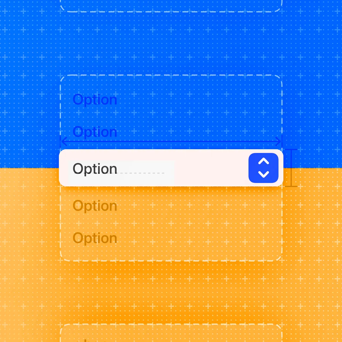 actions lists, button group, pop-up buttons