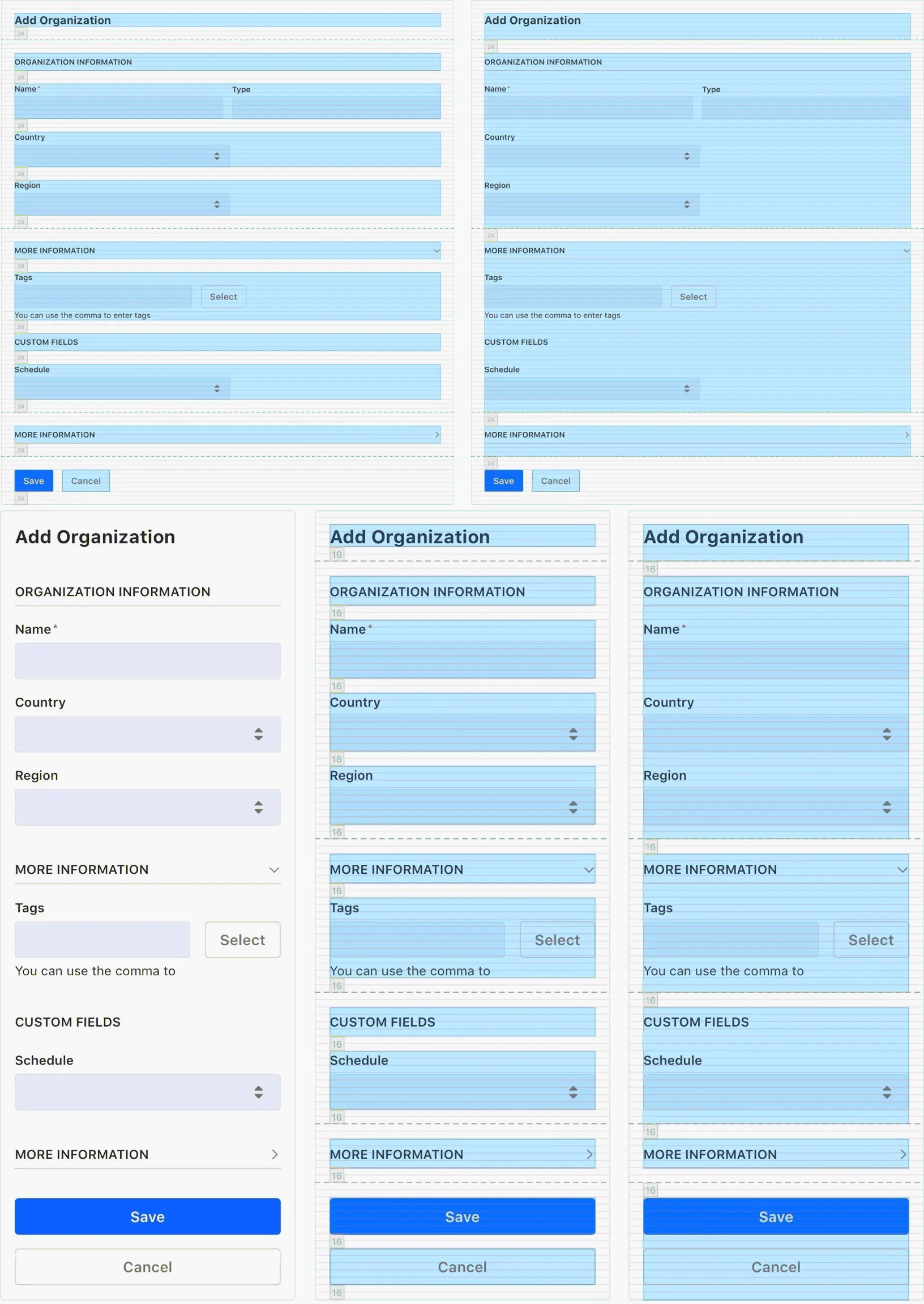 layout ux design