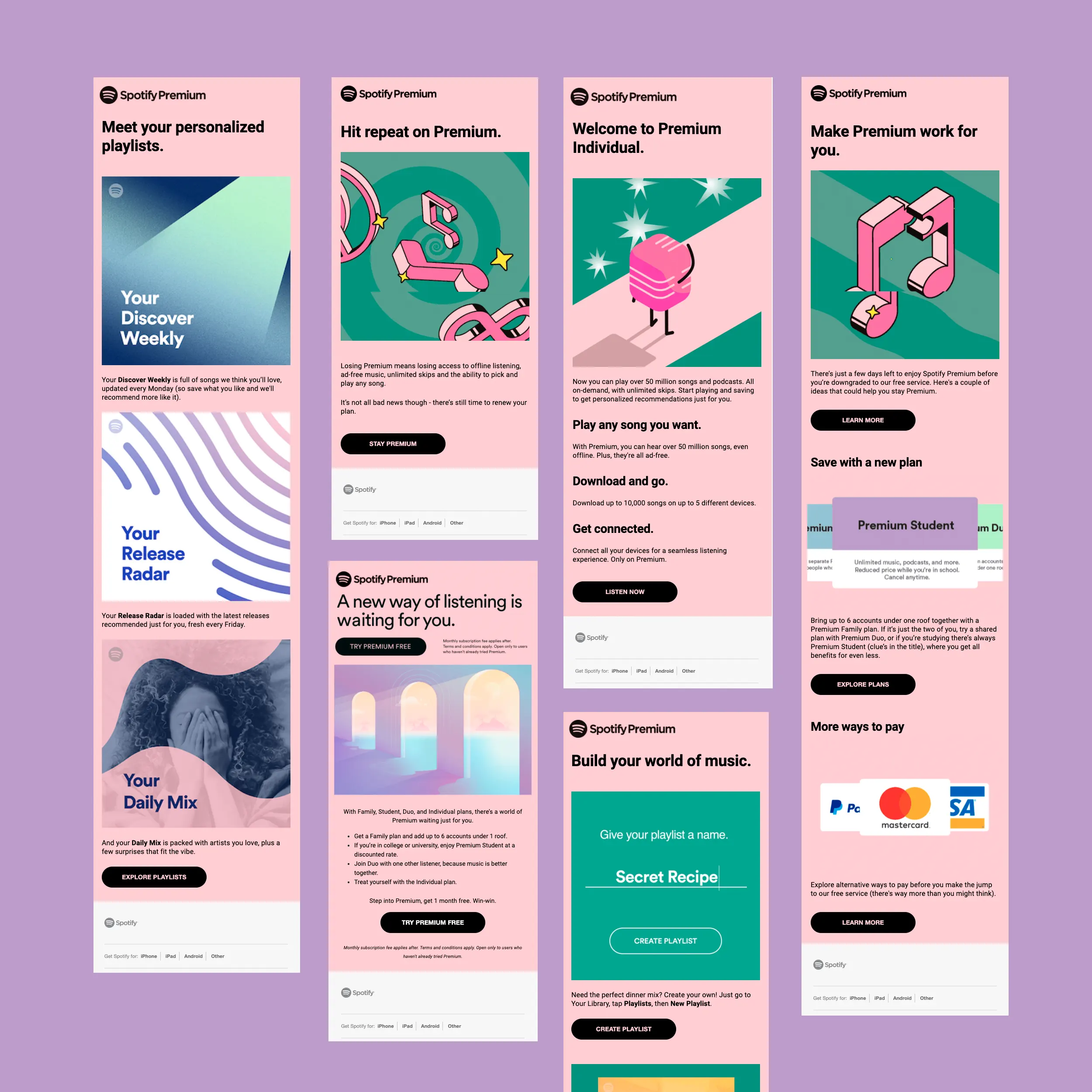 spotify premium newsletter